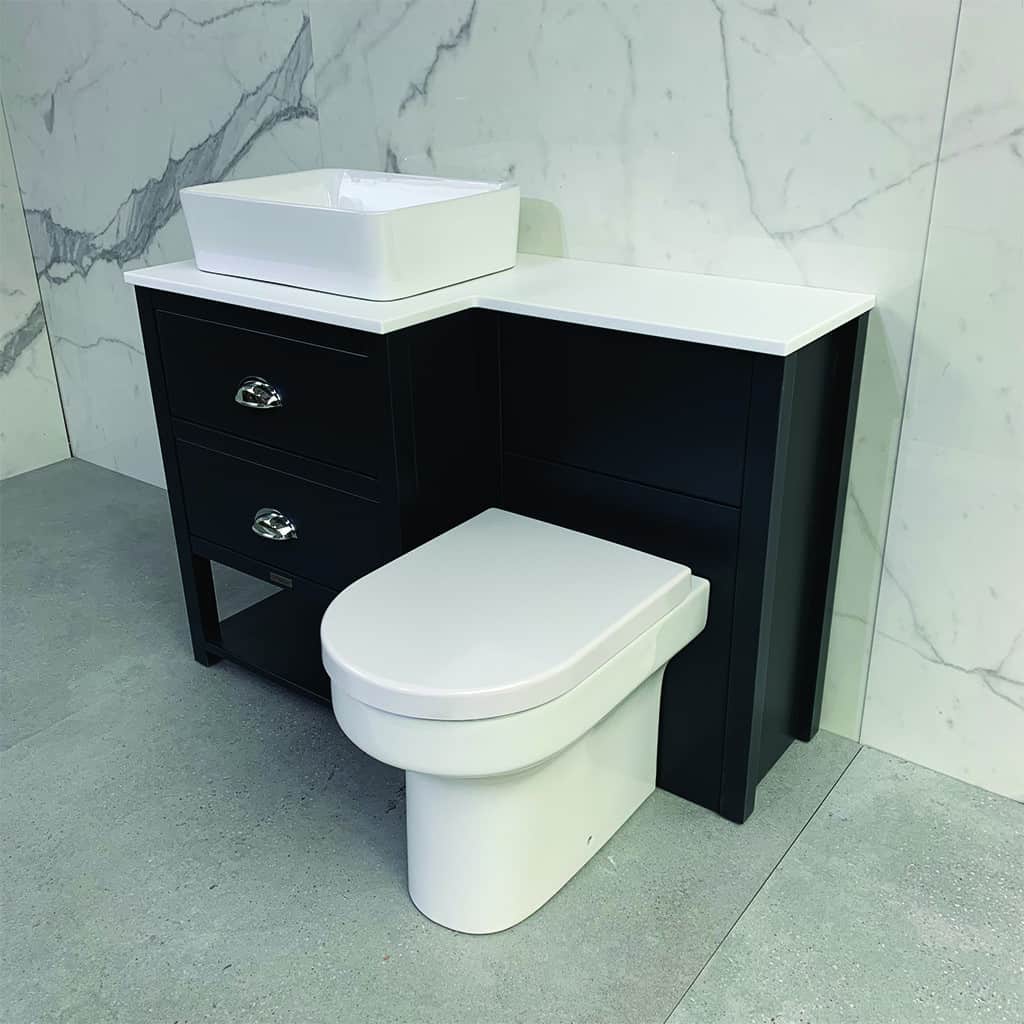 Bathroom Vanity Unit With Basin And Toilet : Toilet And Sink Combo For