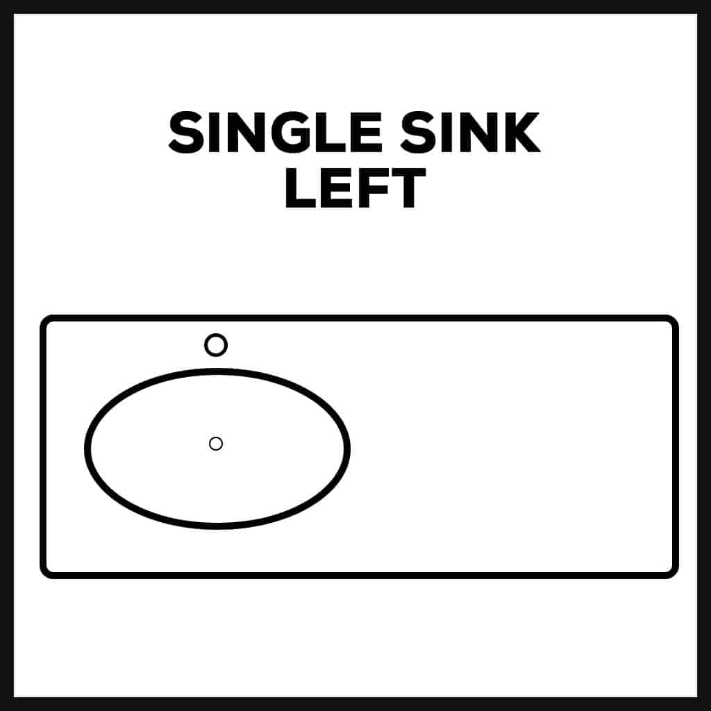 Single Sink Left