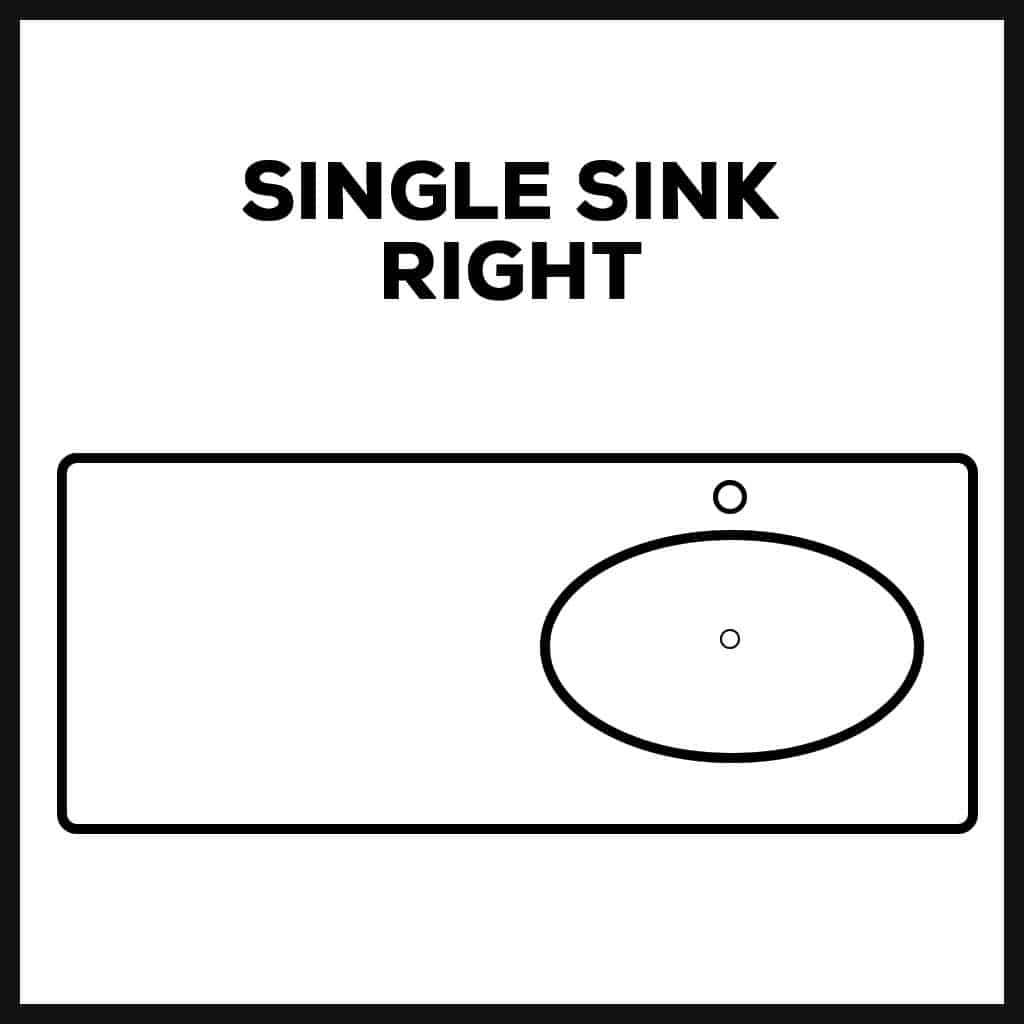 Single Sink Right