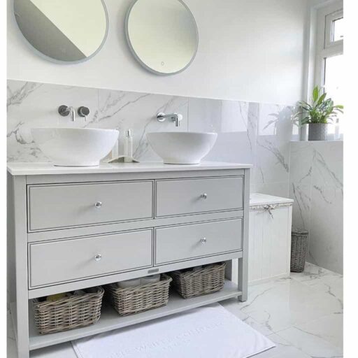 Bathroom Vanity Units, Dual Basin Vanity