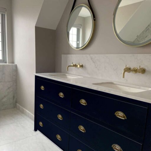 ava chest extra large bathroom vanity unit | undercounter sink(s)