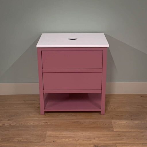 700mm-Wide-Pink-Painted-Vanity-Unit