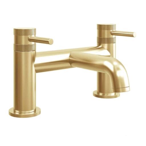 Knaresborough Brushed Brass Bath Filler Tap